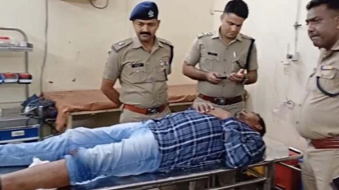 अंतर्राज्यीय हथियार सप्लायर पुलिस मुठभेड़ में घायल अंतर्राज्यीय हथियार सप्लायर पुलिस मुठभेड़ में घायल