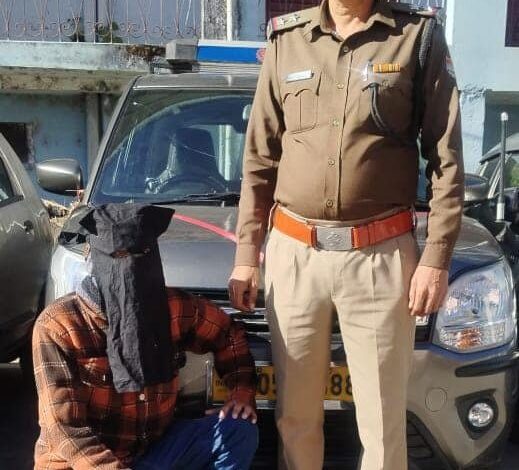 शराबी वाहन चालक को पुलिस ने कराई हवालात की सैर