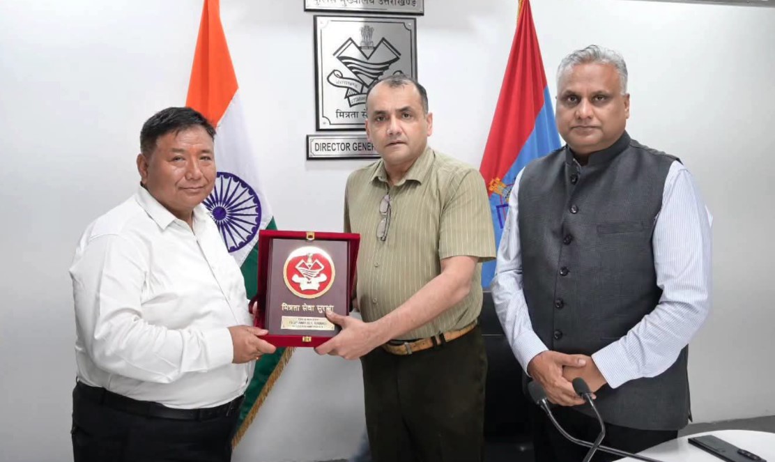 32 वर्ष 6 माह की गौरवपूर्ण सेवा के बाद आईजी करण सिंह नगन्याल सेवानिवृत्त