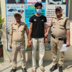 पटेलनगर क्षेत्र में हुई फायरिंग की घटना में वांछित ‌अभियुक्त को पुलिस ने किया गिरफ्तार