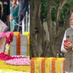 राजघाट में पीएम मोदी और राष्ट्रपति मुर्मू समेत कई नेताओं ने दी राष्ट्रपिता महात्मा गांधी को श्रद्धांजलि