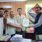राजधानी में बढ़ते अपराध पर कांग्रेस नाराज, मुख्य सचिव आनंद वर्धन को सौंपा मांग पत्र